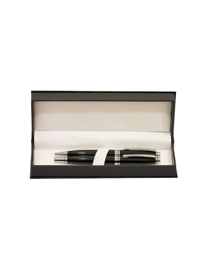 Steelpen 105 Roller Kalem+tükenmez Kalem Seti Siyah