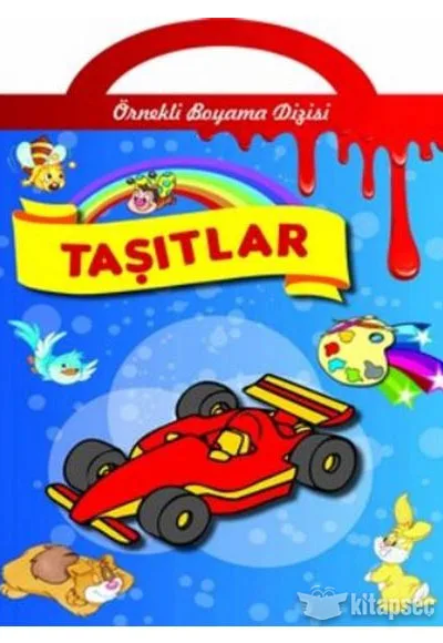 Örnekli Boyama-taşıtlar-parıltı Yayınları