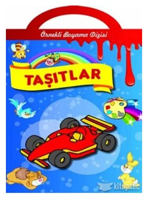 Örnekli Boyama-taşıtlar-parıltı Yayınları