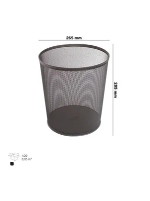 Ark 260x280 Metal Konik Perforeli Çöp Kovası 1145