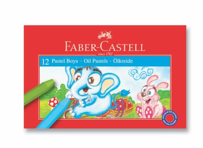 Faber Castell Redline Serisi Pastel Boya 12 Li 125312