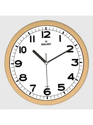Galaxy 22.5 Cm Duvar Saati Altın 212-a