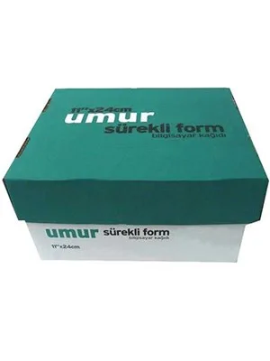 Umur 11x24 Sürekli Form 1 Nüsha 60 Gr 2000''li 5.5