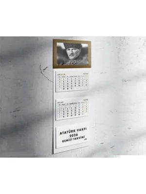 Atatürk Vakfı Gemici Takvimi 2026