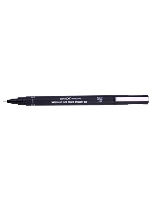 Uni Ball 0.2 Fıne Lıne Çizim Kalemi Siyah Pın 02-200