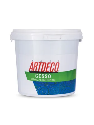 Artdeco Gesso 1000 Ml Tuval Astar Boyası Siyah 85m-938