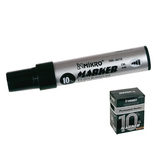 Mikro 6010 Jumbo Marker Kalem Siyah