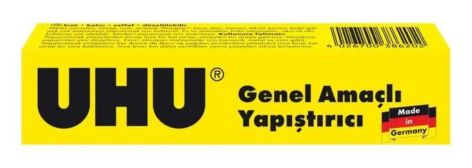 Uhu 20 Ml Sıvı Genel Amaçlı Yapıştırıcı No:2 38620