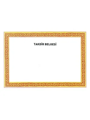 Altınyıldız Takdir Belgesi 110 Gr