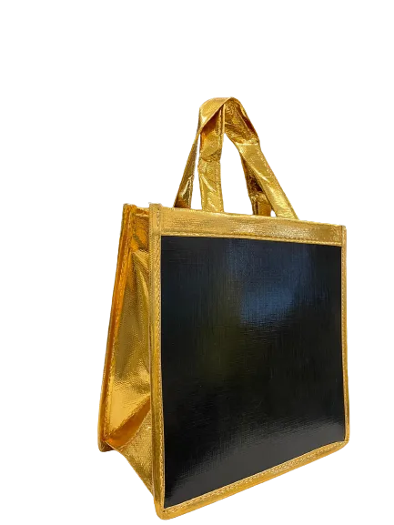 Gıpta Vesta 195x110x200 Hediyelik Çanta Siyah-altın
