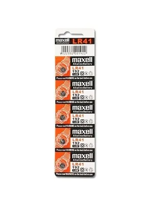 Maxell Lr41 192 1.5 Volt Pil