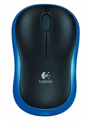 Logıtech M185 910-002236 Kablosuz Siyah Mavi Mouse