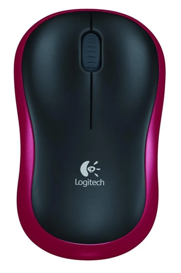 Logıtech M185 910-002237 Kablosuz Siyah Kırmızı Mouse
