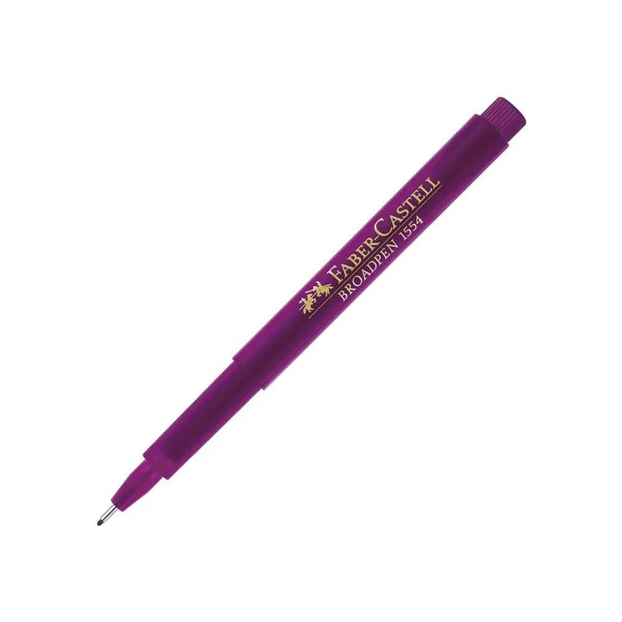 Faber Castell Broadpen 1554 Kalem Magenta