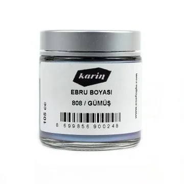 Karin Ebru Boyası 105 Cc Gümüş 808