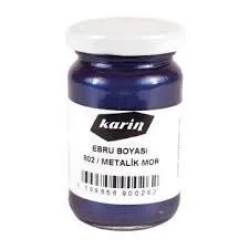 Karin Ebru Boyası 105 Cc Metalik Mor 802