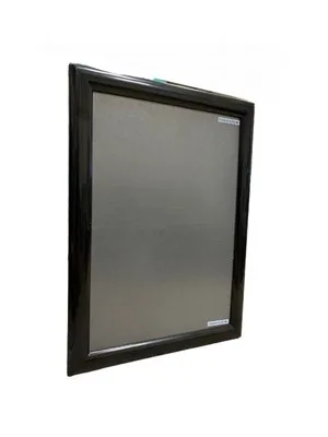 Art&ags A4 35 Mm Ahşap Görünümlü Piramit Çerçeve Gümüş