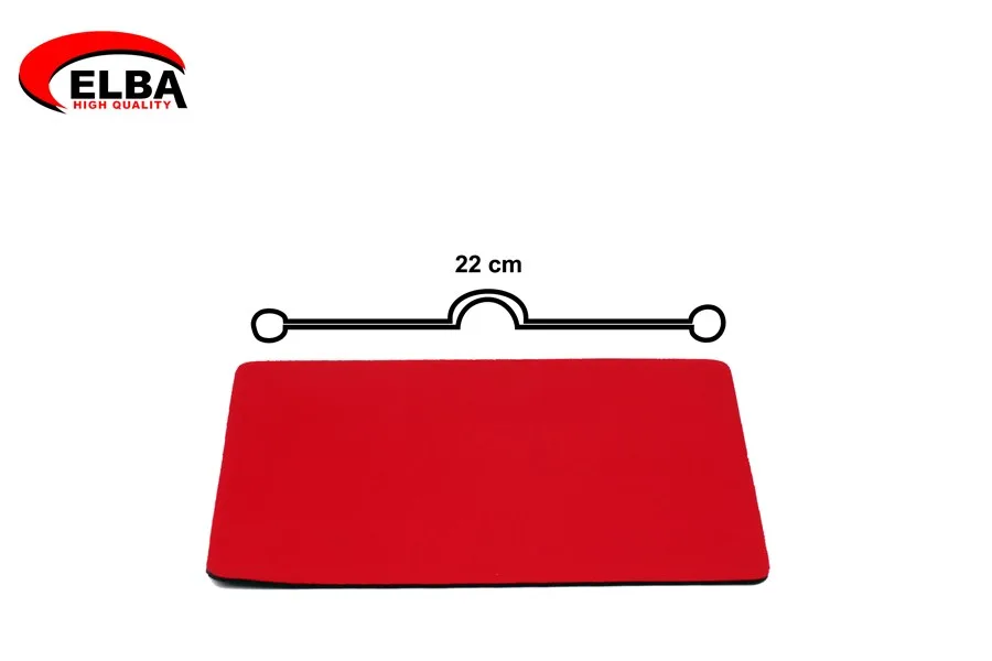 Elba Kumaş 220x180x2 Düz Mouse Pad 220 Kırmızı