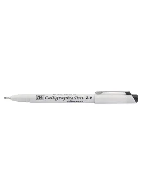 Zig Permanent 2.0 Callıgraphy Kalemi Kesik Uç Siyah Pca-210