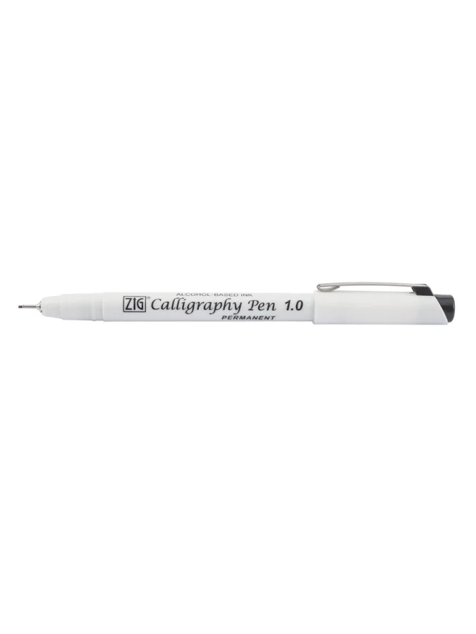 Zig Permanent 1.0 Callıgraphy Kalemi Kesik Uç Siyah Pca-110
