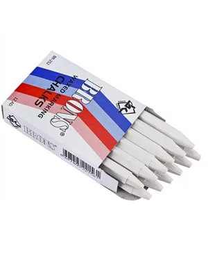Brons Yağlı Tebeşir Beyaz Br-252 12"li