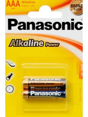 Panasonıc Power Aa 1.5v Alkalin Pil 2 Li Lr6