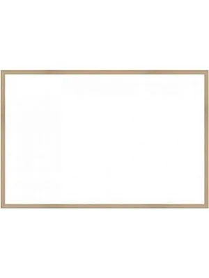 Panda 60x90 Yazı Tahtası Naturel Ahşap Çerçeve Pan227
