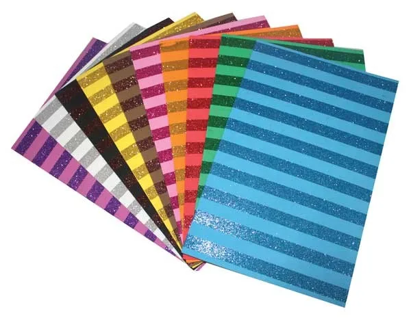 Lino A4 Simli Çizgi Desen Eva 10 Renk 2801j-1