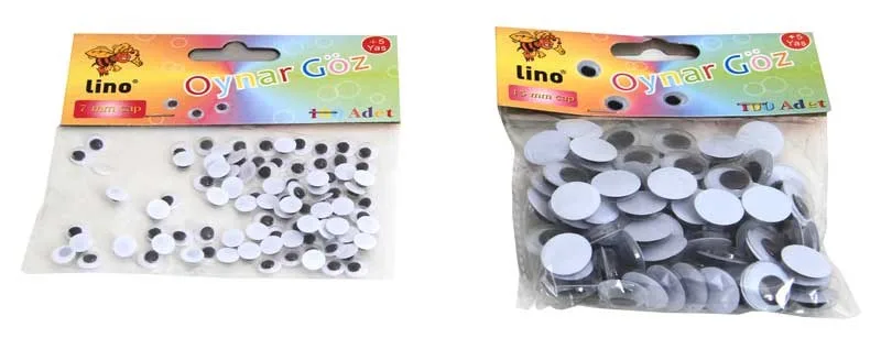 Lino 7 Mm Oynar Göz 100 Lü Rbz 007-a