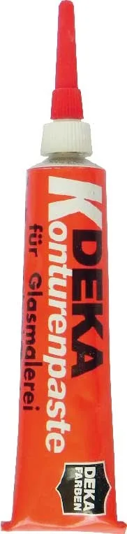 Deka 25 Gr Cam (vitray) Kontürü Sılver 05296