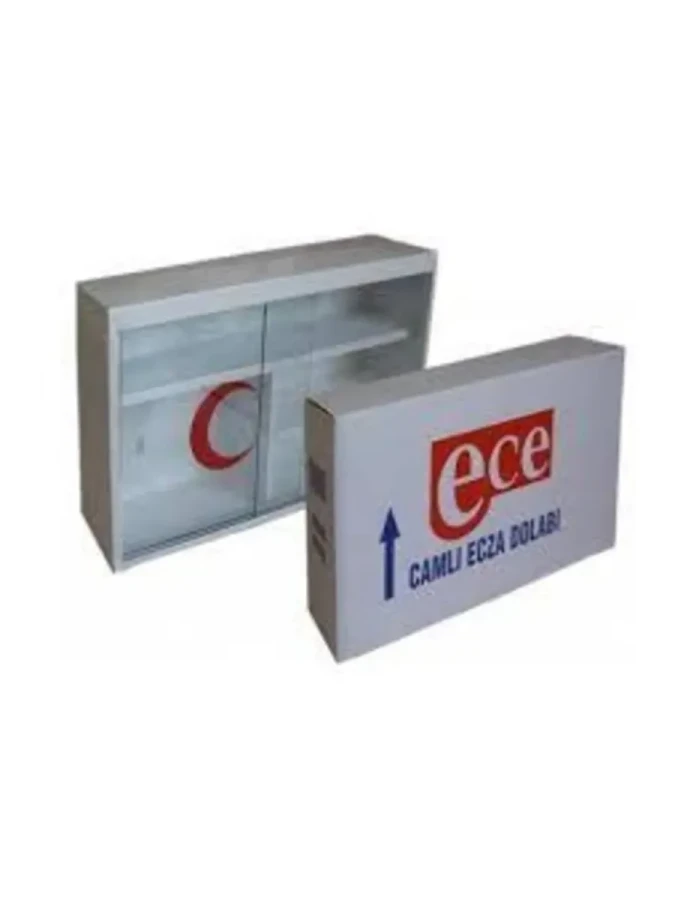 Ece Ecza Dolabı 46x28x10 Metal Beyaz
