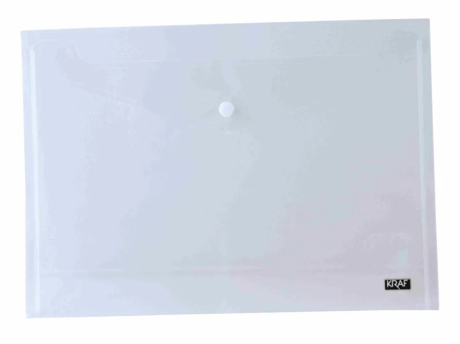 Kraf A3 Şeffaf Çıtçıtlı Dosya 1219