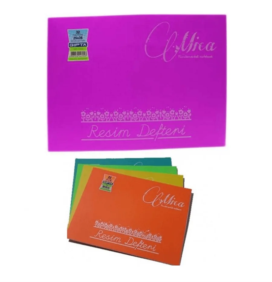 Gıpta Mıca 25x35 32yp Pp Kapak Resim Defteri 2057