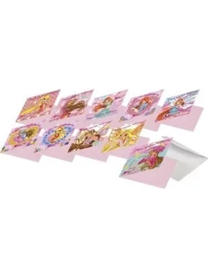 Gıpta Wınx Doğum Günü Davetiye+zarf 10 Lu 3095