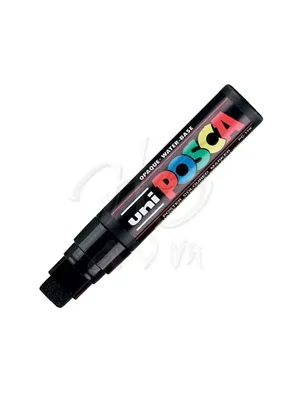 Uni Posca 15.0 Su Bazlı Poster Markörü Black Pc-17k
