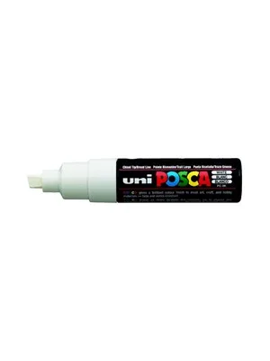 Uni Posca 8.0 Su Bazlı Poster Markörü Whıte Pc-8k