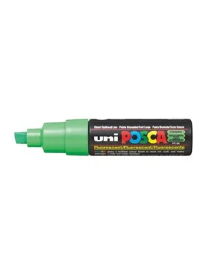 Uni Posca 8.0 Su Bazlı Poster Markörü F.green Pc-8k