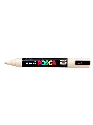 Uni Posca 1.8-2.5 Su Bazlı Poster Markörü Beıge Pc-5m