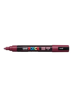 Uni Posca 1.8-2.5 Su Bazlı Poster Markörü Redwıne Pc-5m