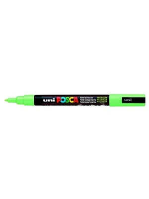 Uni Posca 0.9-1.3 Su Bazlı Poster Markörü Lıght Green Pc-3m