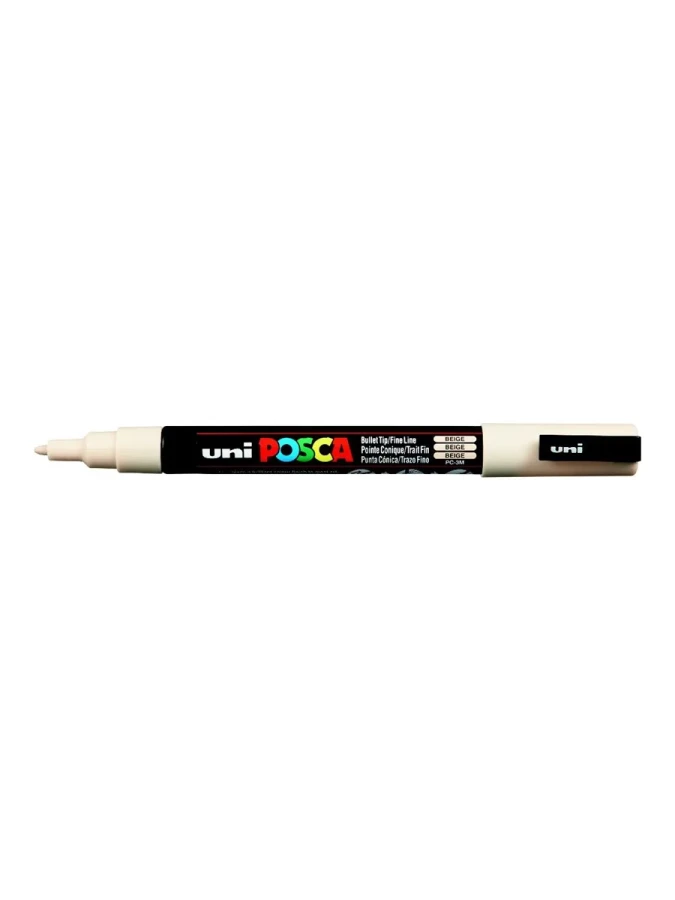 Uni Posca 0.9-1.3 Su Bazlı Poster Markörü Beıge Pc-3m