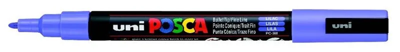 Uni Posca 0.9-1.3 Su Bazlı Poster Markörü Lılac Pc-3m