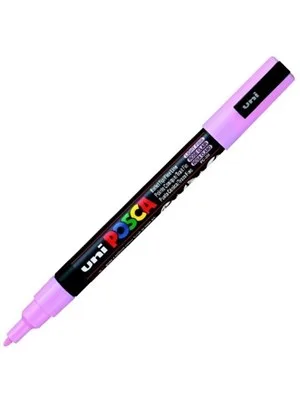 Uni Posca 0.9-1.3 Su Bazlı Poster Markörü Lıght Pınk Pc-3m