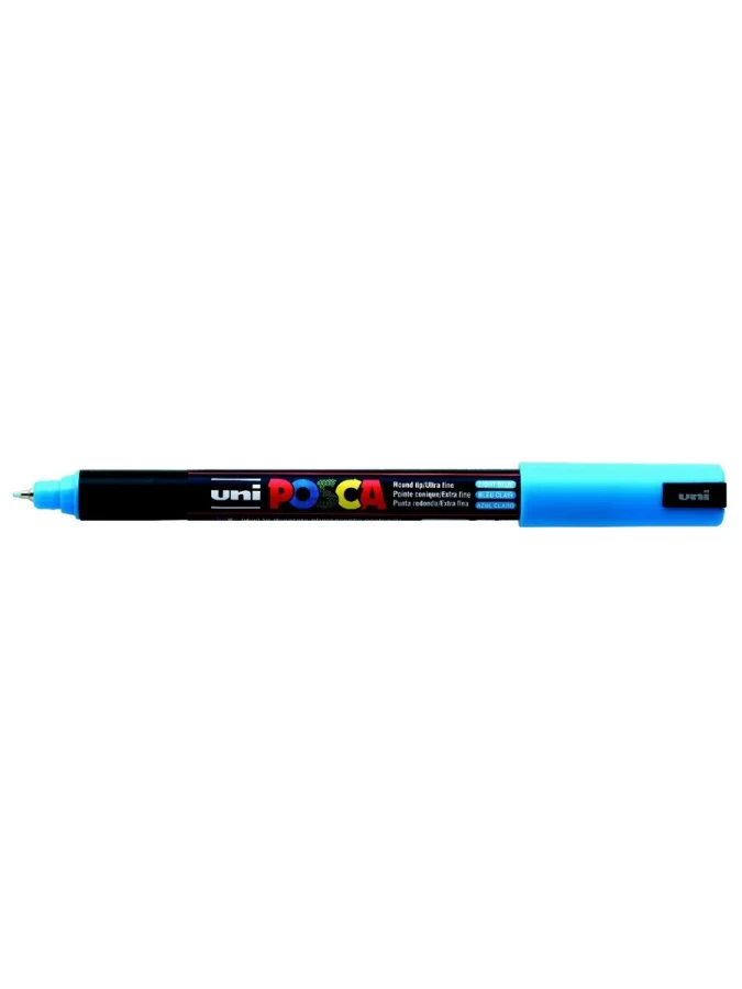 Uni Posca 0.7 Su Bazlı Poster Markörü Lıght Blue Pc-1mr