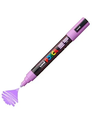 Uni Posca 0.7 Su Bazlı Poster Markörü Red Pc-1mr