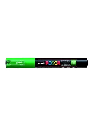 Uni Posca 0.7 Su Bazlı Poster Markörü Green Pc-1m