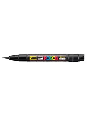 Uni Posca Su Bazlı Poster Markörü Black Pcf-350