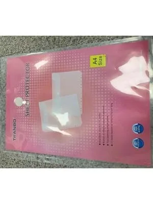 Tranbo A4 Çıtçıtlı Dosya Şeffaf Dikey T1199