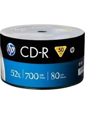 Hp Cd-r 52x 700mb 80min