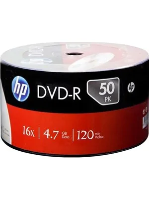 Hp Dvd-r Prıntable 16x 4.7gb 120min
